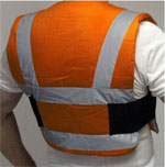 Cool Vest Orange Back
