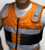 Cool Vest Orange Front